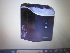 lot 338 image: NewAir Countertop Nugget Ice Maker ...