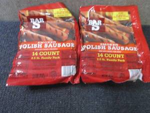 lot 375 image: AA 2- 40 oz FROZEN Bar S Smoked Pol...