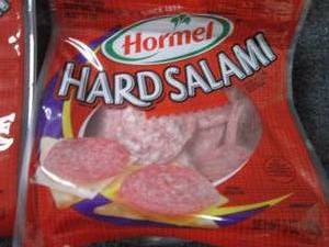 lot 388 image: BB 4- 5 oz FROZEN Hormel Hard Salam...