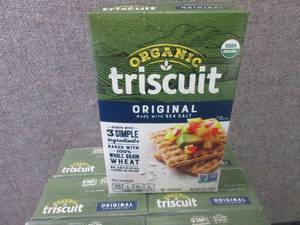 lot 432 image: 12-9 oz Organic Original Triscuits...