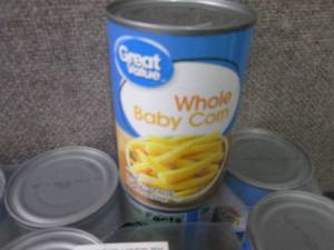 lot 456 image: 12- 15 oz Great Value Whole Baby Co...