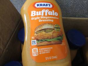 lot 461 image: 8- 12 oz Kraft Buffalo Style Mayonn...