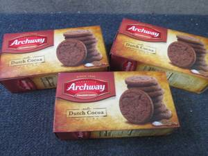 lot 466 image: 3- 8.75 oz Archway Soft Dutch Cocoa...