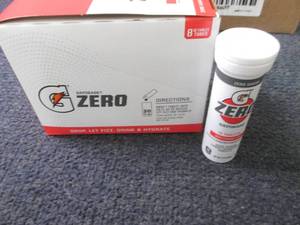 lot 486 image: 8- 10 ct Watermelon Gatorade Zero T...