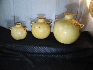 3 Italian Vases