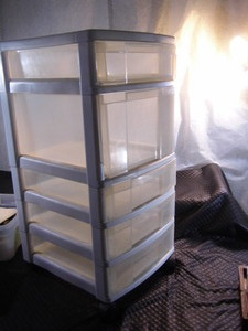 5 Drawer Stackable Storage Unit