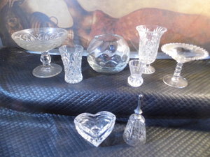 Assorted Glass Items