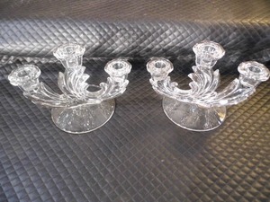 Glass Candle Holders