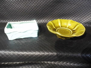 2 McCoy Pottery Items