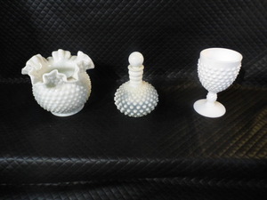White Hobnail Collectables