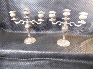 2 Heavy Duty Candle Sticks