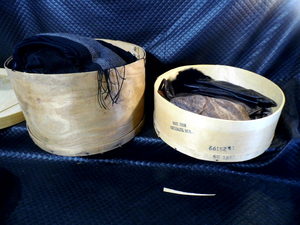 2 Hat Boxes Full