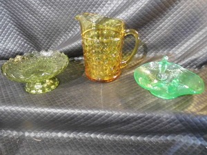 Fenton, Vaseline and Amber Glass