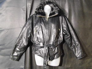 Synergy Leather Coat