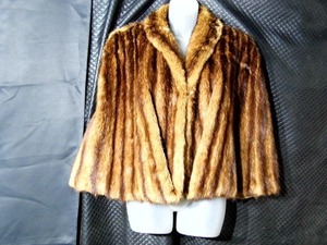 Vintage Mink Fur CoatCape