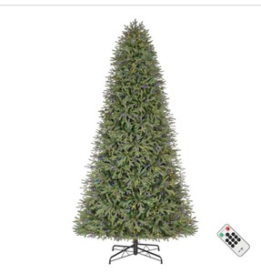 Home Accents Holiday 12 ft. Pre-Lit LED Jackson Noble Fir Artificial Christmas Tree
