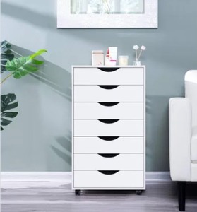 Naomi Home Drawer Office File Storage Cabinet by Naomi Home - Color White