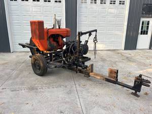 Custom Log Splitter with cut-off saw & log lift