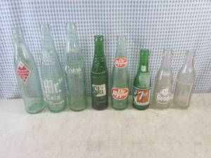 (A-2) Assorted Vintage Pop Bottles ...
