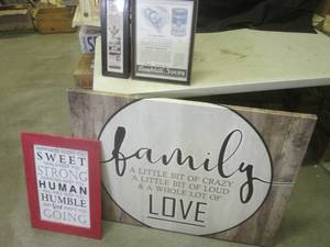 (C-1) Wall Decor - LargeOne Is Canv...
