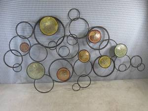 (F-2) Metal Wall Art Decor 39 x 24...