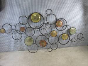 (F-1) Metal Wall Art Decor 44 x 23...