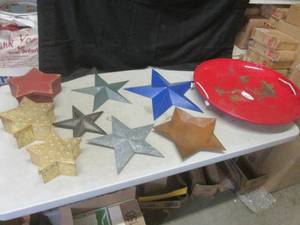 (EC1) Metal Stars Wall and Other De...