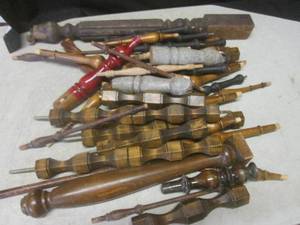 (CSB) Assortment of Wood Spindles L...