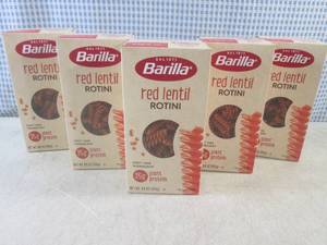 (B-3) 5 Boxes of Red Lentil Rotini ...