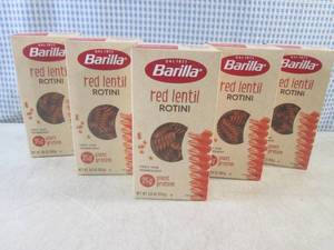 (B-3) 5 Boxes of Red Lentil Rotini ...