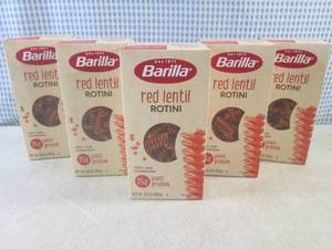(B-3) 5 Boxes of Red Lentil Rotini ...