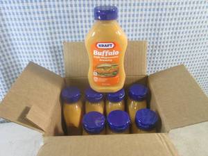 (B-3) 8 Bottles of Kraft Buffalo St...