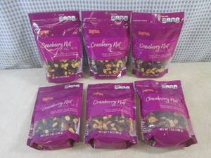 (B-3) 6 Bags of Cranberry Nut Trail...