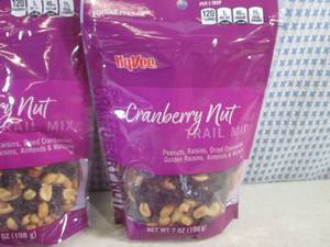 (B-3) 6 Bags of Cranberry Nut Trail...