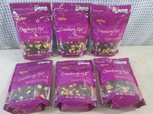 (B-3) 6 Bags of Cranberry Nut Trail...