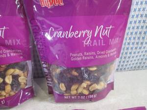 (B-3) 6 Bags of Cranberry Nut Trail...
