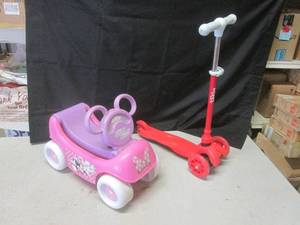 (F-0) Kicksy Scoot Along Scooter an...