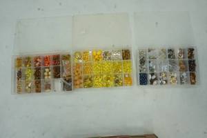 lot 261 image: Bead Lot and Organizer