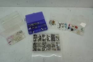 lot 291 image: Silver Metal Craft Bead Lot