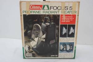 lot 6 image: Coleman heater