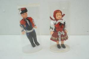 lot 144 image: Vintage Czech dolls, 7.5