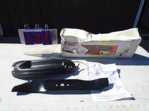 42� Craftsman mulching kit with blades. 2 blades. As shown.