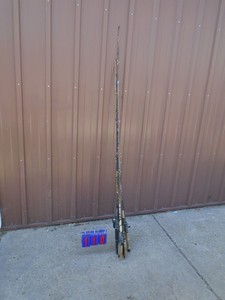 Misc. used fishing poles. As shown.