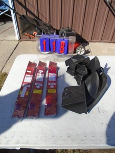 Craftsman 54� new blade set & mulching cover. As shown.
