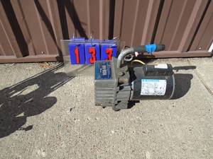 JB Industrial � hp vacuum pump. Used condition. Tested & works. As shown.