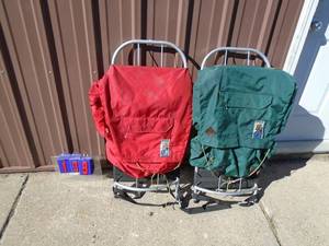 Qty of 2 Columbia back packs. As shown.