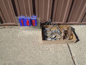 Flat of gopher & mole traps. As shown.