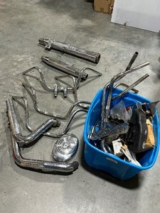 Motorcycle Exhaust, Handlebars, and More