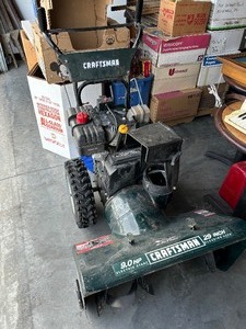 Craftsman Snow Thrower