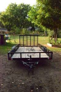 2019 H&H 82x18 trailer